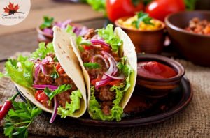 Tacos al estilo Canadá