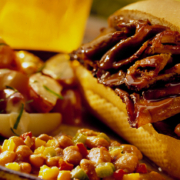 Sandwhich de Brisket Estilo Texas