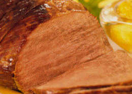 ROAST BEEF ASIÁTICO CON SALSA TROPICAL