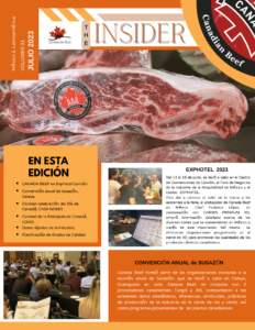 The Insider, Canadian Beef Newsletter - JULIO 2023