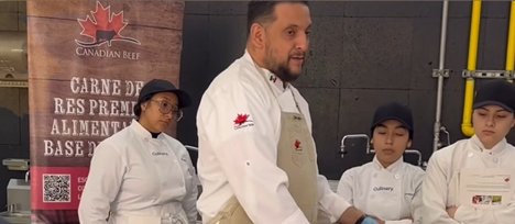 Chef jaime Cavazos en Capacitación