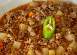 Picadillo con Paleta de Res