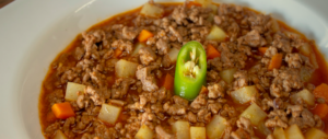 Picadillo con Paleta de Res