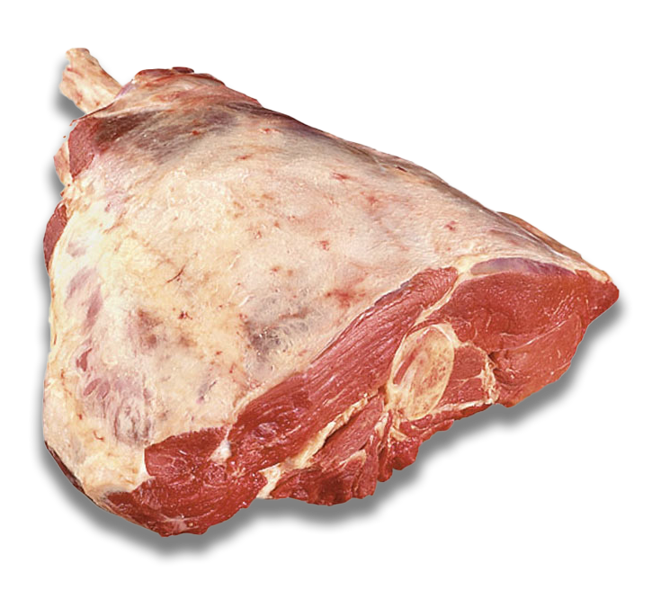Pieza de carne de res pierna (piña)