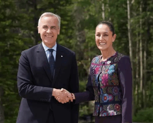 Canadá México mandatarios