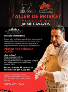 Master Butcher Taller de Brisket