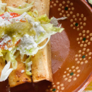 Flautas de Carne Deshebrada