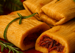 Tamales Navideños de res