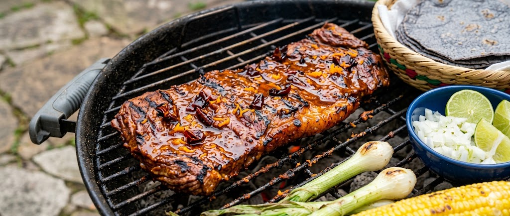 Arrachera Canadiense en Adobo de Chile Guajillo y Naranja